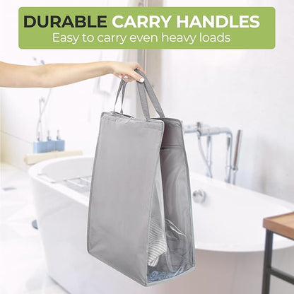 FENTEC Fentec Hanging Laundry Hamper, Hanging Laundry Basket, Slim Laundry