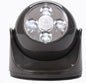 Maxsa Innovations 40252 Battery-Powered Motion Activated Wirelessly Linkable Outdoor Lighting, Black