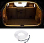 Tlyard Trunk LED Lights Strip for Tesla Model 3 2017-2023 Back Interior Frunk Lightning Waterproof &High Brightness Strip for Tesla Model 3 Accessories Warm White