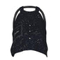 Personalized Constellation Baby Car Seat Canopy for Babies with Name, Custom Car Seat Covers for Boys Girls, Peekaboo Opening Minky Nursing Breastfeeding Cover Infant Stroller Canopies for Newborn