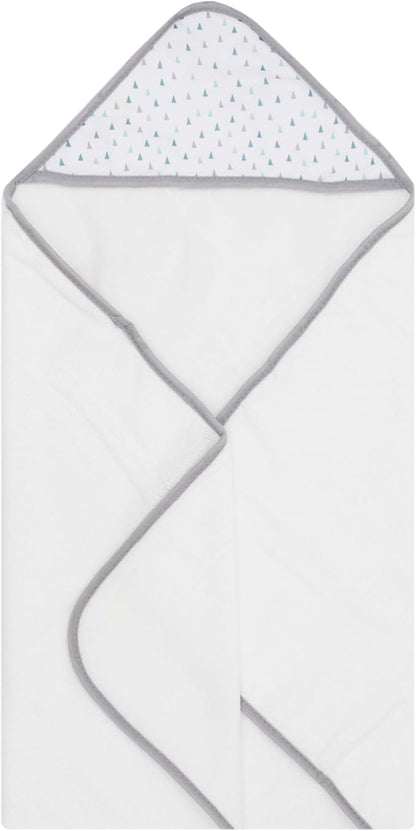 Hooded Baby Towels 3-Pack – Soft Baby Bath Towels with Hood for Newborns & Toddlers, Baby Hooded Towel Set, 30" x 26" (Hippo Cars)