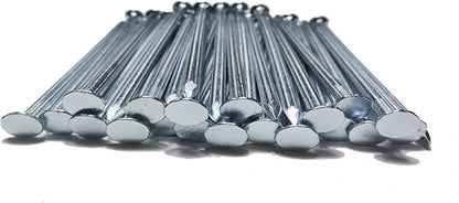 140 Pcs Metal Edging Stakes,6 Inch Galvanized Landscape Edging Spikes,Garden Edging Nails for Paver Edging,Turf,Weed Barriers,Tent and More