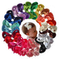 24 Colors Boutique Hair Bow Clips for Little Girls Grosgrain Ribbon Bow Alligator Hair Clip Toddler Baby Girl Kids Hair Accessories (24 pcs/3 Inch)