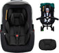Infant Car Seat Insert with 2 Headrest for Preemie to Toddler, Thickened Baby Car Seat Head Support for Side Impact Protection, Breathabble Newborn Carseat Insert with Filled Spong