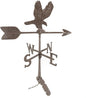 Montague Metal Products - Weathervane - Cast Aluminum Weathervane -Includes Roof Mount - 6 Colors Available (Eagle, Oil Rubbed)