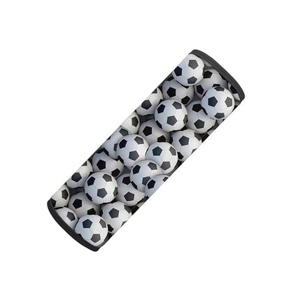 AFPANQZ Football Pattern Car Seat Belt Pads Covers Set for Kids Boys Soft Safety Seatbelt Pad Cushion Shoulder Stripe Padfor Children Car Seats Accessories Decor 2 Pieces Set