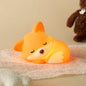 VoMii Fox Night Light for Kids, Cute Fox Lamp Silicone Baby Nursery Night Lamp, Dimmable Squishy Touch Bedside Lamps, Adorable Rechargeable Animal Lamps Gifts Kawaii Room Decor for Kids Girls Boys