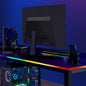 RGB Backlight LED Strip Light for PC & Mac, Sync with Screen Color or Music, Stick to the Edge of Your Desk, for Desk Gaming, USB Port, Software Control, 3.94ft / 1.2m