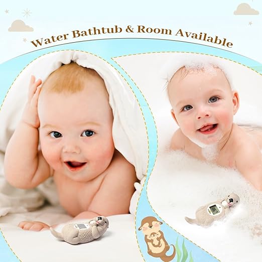 Baby Bath Thermometer for Infants Digtal Baby Water Thermometer for Bathtub Temperature Measure,Safty Kids Bath Floating Toy