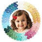 Baby Hair Clips, 42PCS 2" Fully Lined Hair Bows for Girls, Toddler Hair Accessories, Alligator Hair Clips for Girls Toddlers Baby Kids Teens (21 Colors in Pairs）