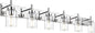VINLUZ Bathroom Vanity Light Chrome Finished Vintage Wall Lighting Fixtures with Clear Glass Shade Modern Sconces Wall Light for Bedroom Hallway (Patent No.: US D958,438 S)