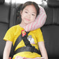 PENINSULA LOVE Kids Car Travel Pillow Car Seat Belt Pillow Cute Plush Headrest Neck Cushion Safety Strap Cover Universal Fit