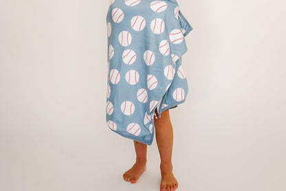 Copper Pearl Hooded Bath Towels Premium Knit/Terry Cloth Toddler Towels with Hood, Pockets, and Cool Designs - Great to Gift and Make Bath Time Fun - Big Kids Hooded Towel, Slugger