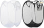 2pcs Pop Up Mesh Laundry Hamper Room Collapsible Storage Bin Lightweight Basket
