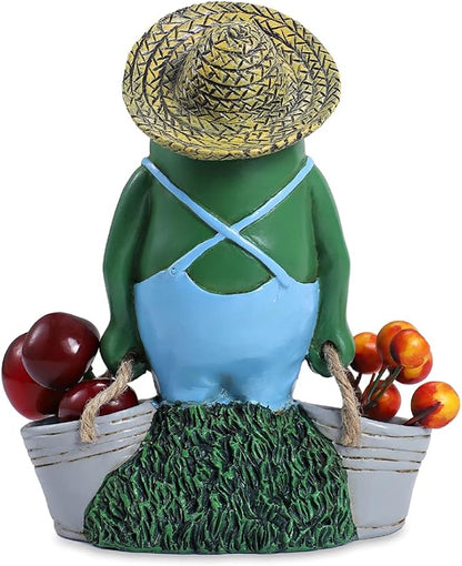 Frog Garden Decor, Frogs Garden Statue for Yard, Garden, Indoor Outdoor Decoration and Housewarming Gift