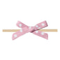Copper Pearl Ribbon Baby Bow Lucy