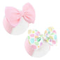 YanJie Easter Headband bow Pink Egg Carrots Printed Nylon Hairbands Bunny Headband Easter Hairbands Hair Accessories Gifts for Toddler