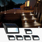 Solar Fence Lights, Waterproof Solar Outdoor Lights for Stairs Decks Steps Fences Patio Yard, LED Wall Sconce (Cool White/6 Pack)