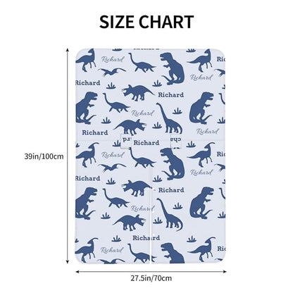 Personalized Baby Car Seat Canopy for Babies with Name, Custom Dinosaur Stroller Car Seat Covers for Boys, Nursing Carseat Cover for Breastfeeding, Car Seat Canopies for Infant Newborn