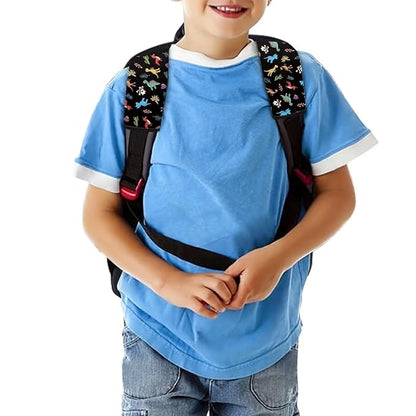Biyejit Cartoon Dinosaurs Baby Car Seat Belt Covers for Boys and Girls, Carseat Shoulder Padding, Soft Car Seat Neck Cover, Car Seat Straps Shoulder Pads, Seat Strap Cover for Baby Kids