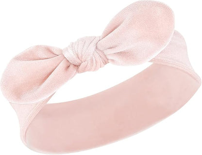 Hudson Baby Cotton and Synthetic Headbands, Size 0-24 Months