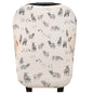 Copper Pearl Multi-Use Cover: Car Seat Covers, Nursing Cover, and Stroller Cover for Sun - Stretchy Fabric, All-Season Use, Stylish Designs, Easy Access for Moms - Cody