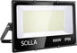 SOLLA 600W LED Flood Light Outdoor, 60000lm 6000K Daylight White, 3060W Equivalent Super Bright LED Arena Light IP66 Waterproof Commercial Lighting for Sports Fields,Counts,Stadium 110-265V