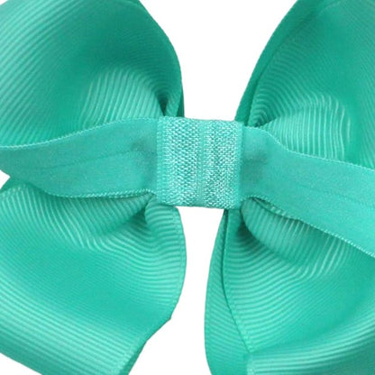 CÉLLOT Baby Girls Headbands Grosgrain Ribbon 4.5" Hair Bows Headband Big Bow Hair Bands for Toddler Pack of 30