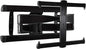 SANUS Full Motion TV Wall Mount for 42” to 90” TVs up to 125lbs – Extend, Swivel, Tilting TV Mount - Easy 3 Step DIY Install w/ Included Hardware - Black Finish