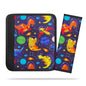 2Pack Seat Belt Cover for Kids, Cute Cartoon Pattern Car Seat Belt Pads Cover for Girls and Boys, Kid's Seat Belt Cushion, Shoulder Strap Pad (Space Dinosaur)