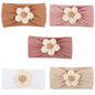 DRESHOW BQUBO Baby Nylon Headbands Flower Hairbands Soft Headband for Baby Girls Newborn Infant Toddlers Hair Accessories