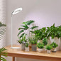 Yadoker 72 LEDs Full Spectrum Plant Grow Light for Indoor Plants，Height Adjustable, 6.3" Aluminum Housing,Automatic Timer with 8/12/16 Hours,10-Level Brightness,White Plant Light,1Pack