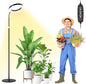 LBW 10.2in Grow Lights for Indoor Plants Full Spectrum with Stand, Floor Plant Growing Lamp for Large Plants, Auto ON/Off Timer 4/8/12H, 4 Dimmable Levels, 68in Adjustable Height