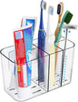 Electric Toothbrush Holder for Bathroom Countertop and Wall Mounted