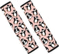 Car Seat Shoulder Strap Pads Seat Belt Pad Neck Protector Penguin Carseat Straps Covers Car Interior Accessories Penguin Car Seat Belt Shoulder Protector Seatbelt Strap Cover Seat Belt Pad