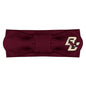 Creative Knitwear Boston College Eagles Infant Girls Maroon Solid Hair Knot Headband Embroidered Logo - Size Newborn - 4T
