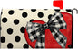 Valentines Mailbox Covers Magnetic Red Love Heart Mailbox Cover Standard Size 21x18 inch Polka Dot Bowknot Buffalo Plaid Decorative Mailboxes for Outside Garden Yard