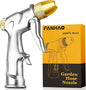 FANHAO Upgraded Garden Hose Nozzle Sprayer, 100% Heavy Duty Metal Handheld Water Nozzle High Pressure in 4 Spraying Modes for Watering Plants and Lawn, Car Washing, Patio and Pet
