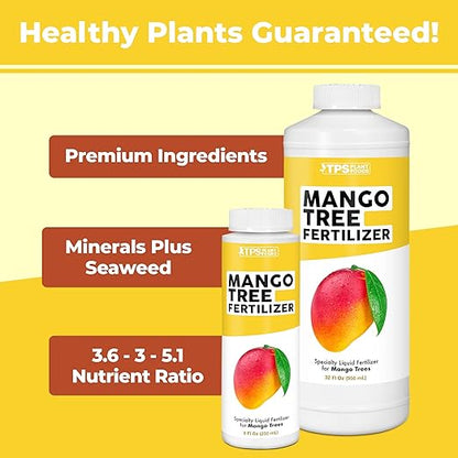 Mango Tree Fertilizer for All Mangoes and Anacardiaceae Trees, Liquid Plant Food 1 Gallon (128oz)