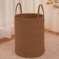 Large Woven Laundry Basket Hamper, 80L Cotton Rope Storage Bin