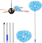 Ceiling Fan Cleaner Duster Reusable Microfiber Ceiling Fan Blade Cleaner
