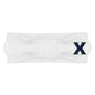 Creative Knitwear Xavier Musketeers Infant Girls White Solid Hair Knot Headband Embroidered Logo - Size Newborn - 4T