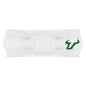 Creative Knitwear South Florida Bulls Infant Girls White Solid Hair Knot Headband Embroidered Logo - Size Newborn - 4T