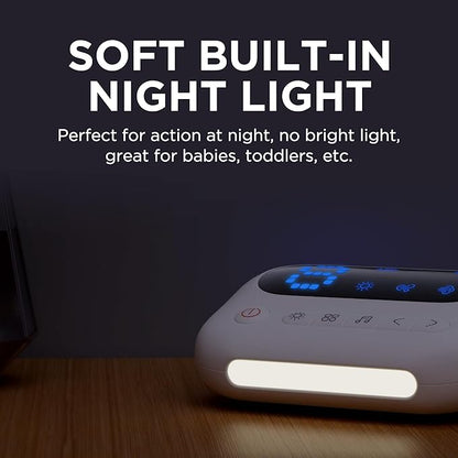 Pro Baby Nasal Aspirator - Built-in Music & Night Light - Rechargeable Nose Booger Sucker for Infants Babies Kids Toddlers - Snot Removal