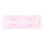 Creative Knitwear Miami Hurricanes Infant Girls Pink Solid Hair Knot Headband Embroidered Logo - Size Newborn - 4T