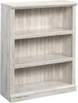Sauder 3 Tier Book Shelf Wooden Bookcase Multipurpose Bookshelf for Home Office, Living Room, in White Plank