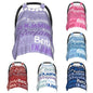 Personalized Baby Car Seat Canopy for Babies, Custom Name Baby Car Seats Covers for Boys Girls, Opening Minky Nursing Breastfeeding Cover for Infant, Carseat Canopies for Newborn (Light Purple)
