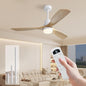 Sofucor Ceiling Fans with Lights, 52 Inch Modern Flush Mount Ceiling Fan with Remote, Low Profile Ceiling Fan for Bedroom Indoor Outdoor, 6-Speed 3 Blades Reversible DC Motor Dimmable Timer