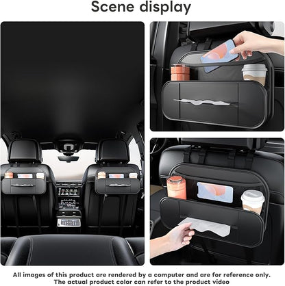 car storage bag, back storage,tissue box, rear seat storage, cup holder