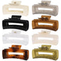 8 Pack Large Hair Claw Clips for Women, 4.1 Inch Strong Hold Big Claw Clips for Thick Thin Hair